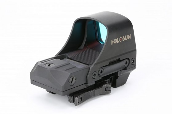 Коллиматорный прицел Holosun HS510C Open Reflex, сменная марка, титановый кожух