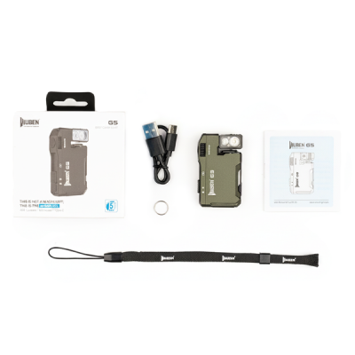 Фонарь Wuben G5 Green NEW