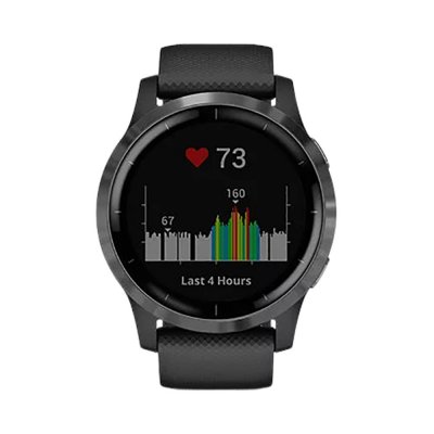 Часы Garmin Venu черные с серым безелем