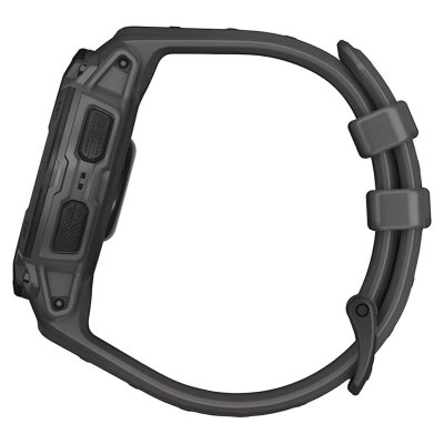 Часы Garmin Instinct E Black 45mm c угольно-черным ремешком